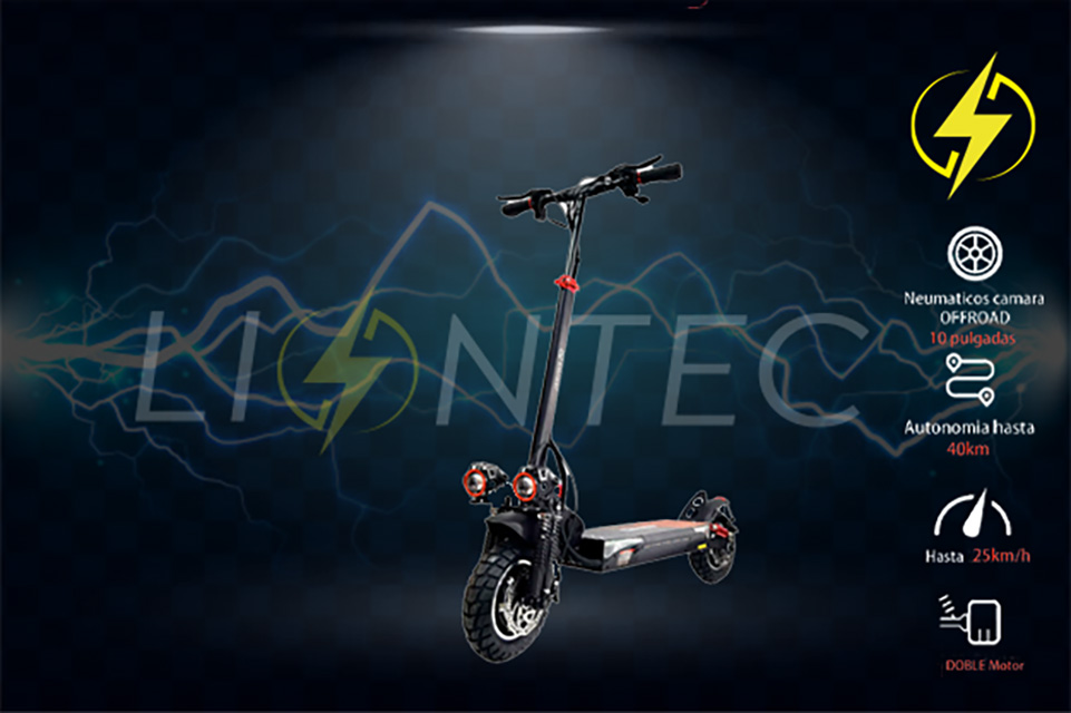 Patinete Eléctrico ETRIC Vortex Dual Motor