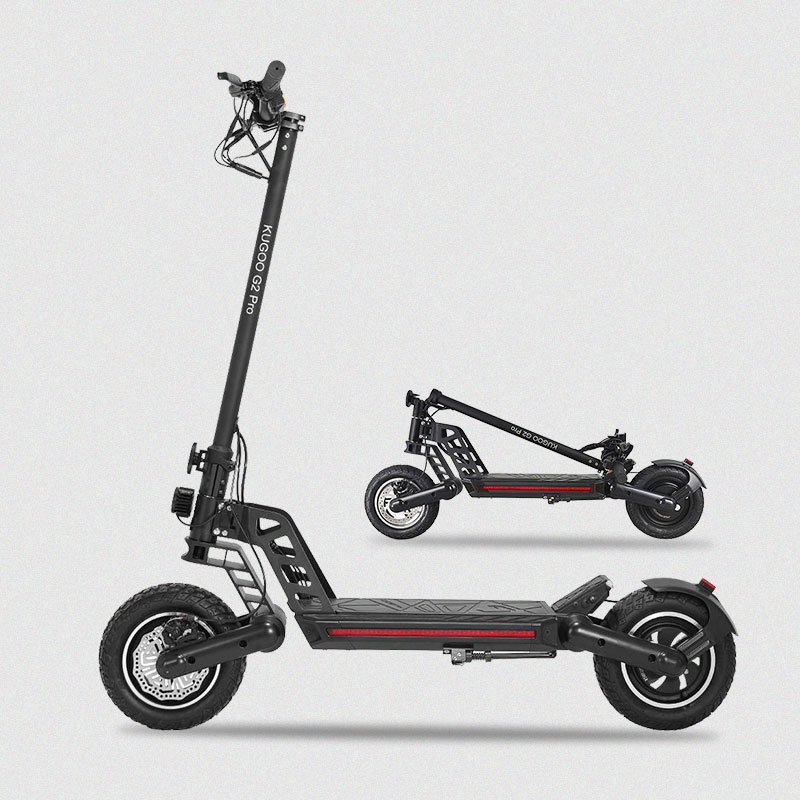 Patinete electrico con luces led