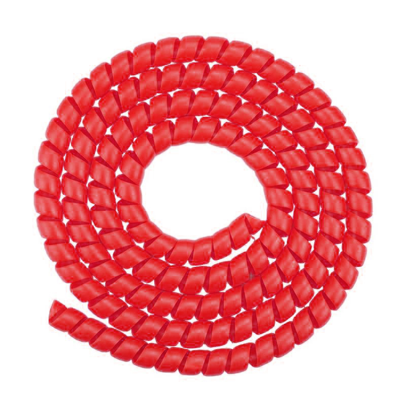 Cubre cables tapa colores 1 metros Rojo - Liontec