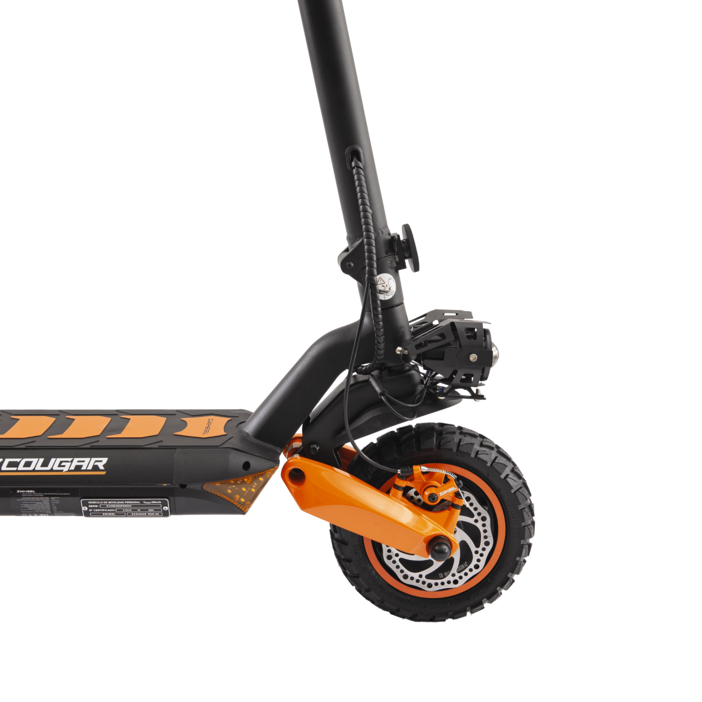 Patinete eléctrico ZCougar Duo DGT 20Ah - Liontec