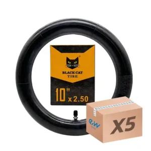 Cámara-de-aire-10x2.5-válvula-recta-Black-Cat-5unidades Cámara de aire 10x2.5 válvula recta Black Cat - 5unidades